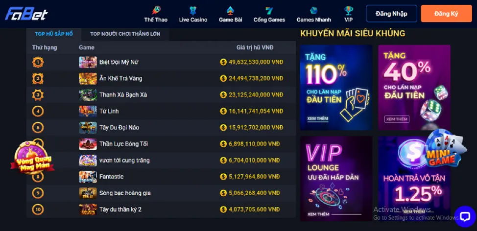 Cấp độ VIP Kim Cương của n1883 hiện đang mở